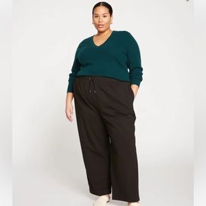 NWT Wide Leg Terry Sweatpants